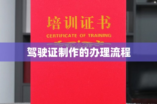云和驾驶证制作的办理流程