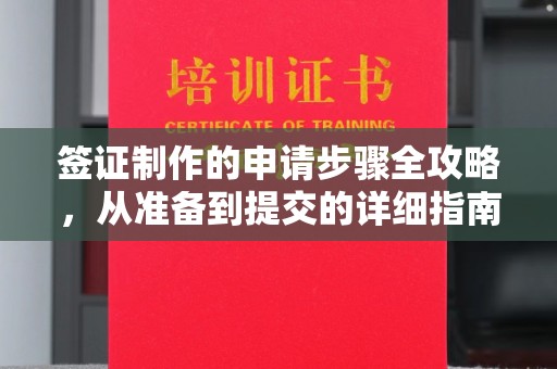 云和签证制作的申请步骤全攻略，从准备到提交的详细指南